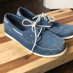 Tommy Hilfiger Blue Bowman Shoes 10.5 US